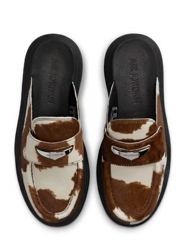 Jordan Brand Revela Air Jordan Mule De Estampa De Vaca Com Inspiração Western Original São Paulo