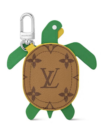 Louis Vuitton LV Turtle Pouch Bag Charm Brown - Imagem 2