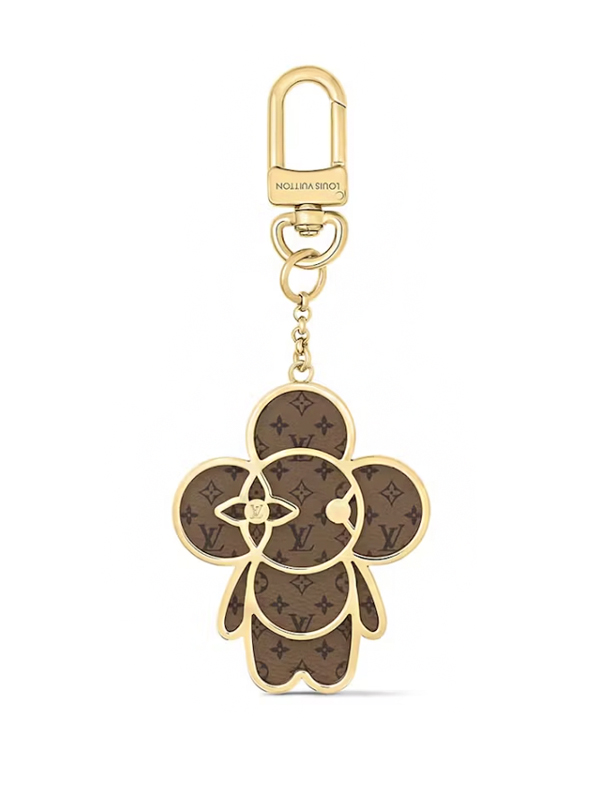 Louis Vuitton Vivienne Xmas Bag Charm Brown Original São Paulo Louis Vuitton Vivienne Xmas Bag Charm Brown - Imagem 1