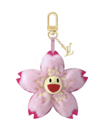 Louis Vuitton x Takashi Murakami Cherry Blossom Bag Charm Pink