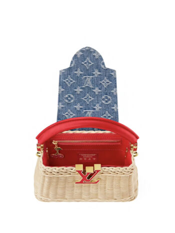 Louis Vuitton x Takashi Murakami Cherry Capucines Mini Rattan - Imagem 3