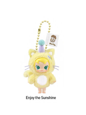 Pop Mart Baby Molly Pocket Friends Series Enjoy the Sunshine Vinyl Plush Pendant