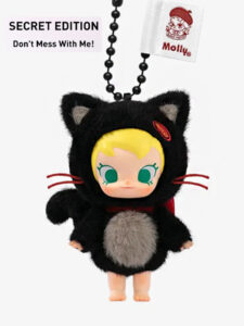 Pop Mart Baby Molly Pocket Friends Series Vinyl Plush Pendant Sealed Case 6 Blind Box5 1