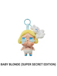 Pop Mart CryBaby Crying Again Series Baby Blonde Super Secret Edition Vinyl Face Plush1