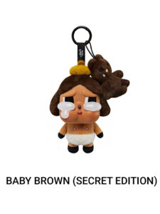 Pop Mart CryBaby Crying Again Series Baby Brown Secret Edition Vinyl Face Plush1