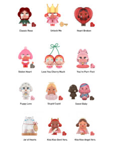 Pop Mart CryBaby Crying For Love Series Figures Sealed Case 12 Blind Box1