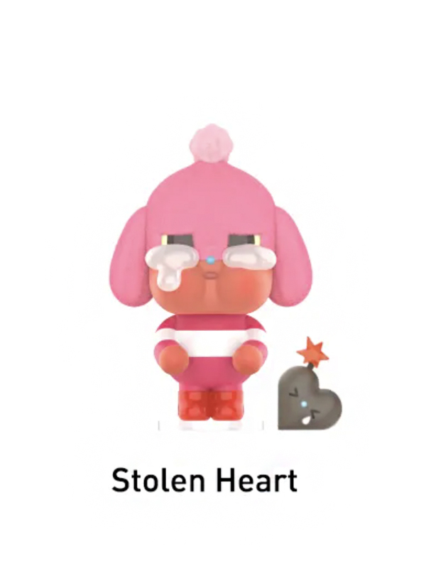 Pop Mart CryBaby Crying For Love Series Stolen Heart Figure Original São Paulo Pop Mart CryBaby Crying For Love Series Stolen Heart Figure - Imagem 1