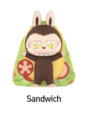 Pop Mart Labubu The Monsters Wacky Mart Series Sandwich Figure
