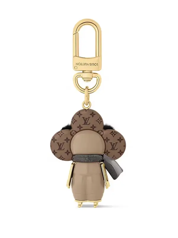 Louis Vuitton Vivienne Ski Bag Charm And Key Holder Brown2