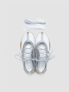 Adidas Taekwondo Mei Ballet White Silver Metallic 3