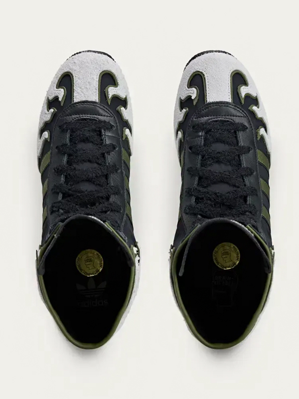 Brain Dead x adidas Japan Hi Core Black Crystal White Gold Metallic Original São Paulo Brain Dead x adidas Japan Hi Core Black Crystal White Gold Metallic - Imagem 4