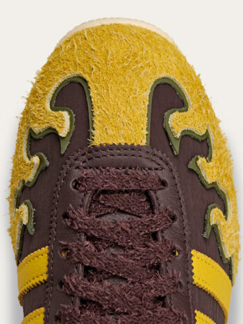Brain Dead x adidas Japan Lo Shadow Brown Hazy Yellow Off White - Imagem 5