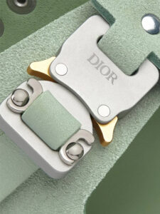 Dior by Birkenstock Sandale Milano Pastel Green Nubuck Calfskin4