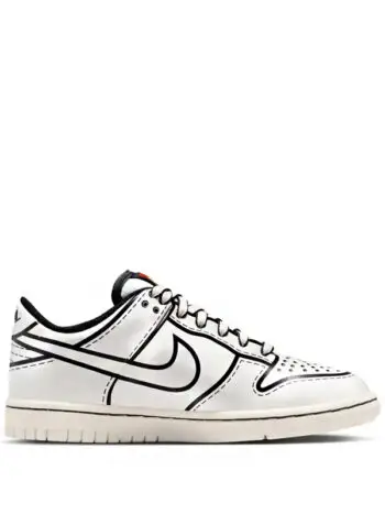 LEGO x Nike Dunk Low GS Sail Black Rush Red