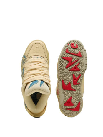 Lamelo Ball x Puma LaFrancé Airbrush Creamy Vanilla Desert Dust - Imagem 6