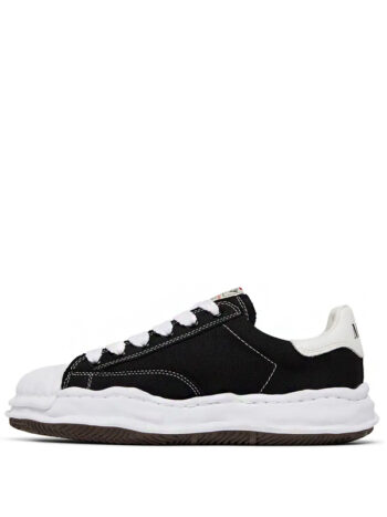 Maison Mihara Yasuhiro Blakey OG Sole Canvas Low Black - Imagem 2