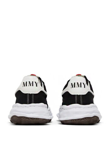 Maison Mihara Yasuhiro Blakey OG Sole Canvas Low Black - Imagem 4