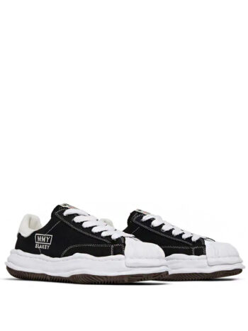 Maison Mihara Yasuhiro Blakey OG Sole Canvas Low Black - Imagem 5