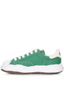 Maison Mihara Yasuhiro Blakey OG Sole Canvas Low Green2