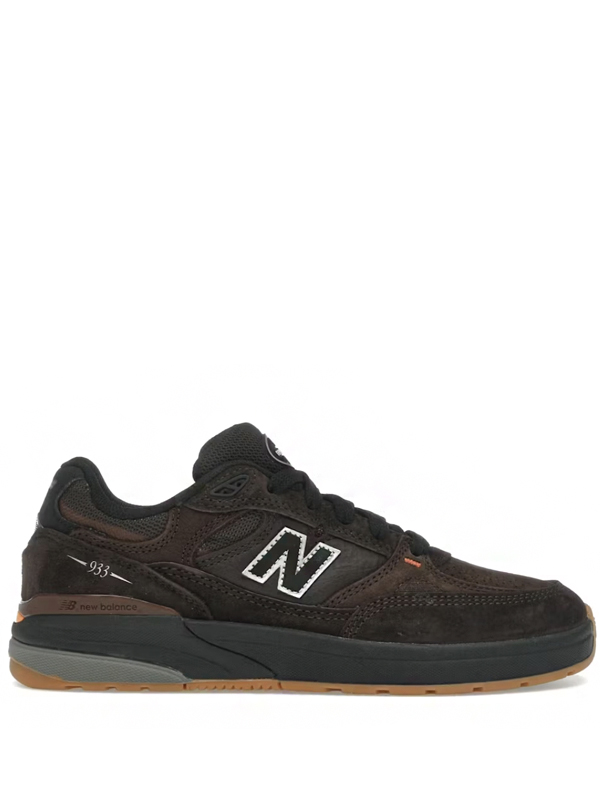 New Balance Numeric 933 Andrew Reynolds Brown Black Original São Paulo New Balance Numeric 933 Andrew Reynolds Brown Black - Imagem 1