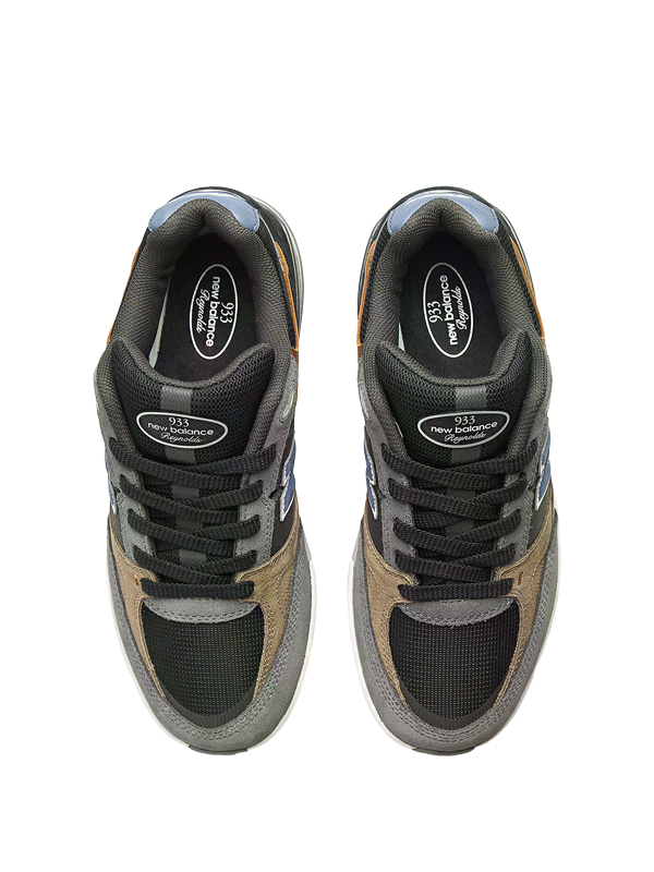 New Balance Numeric 933 Andrew Reynolds Castlerock Vintage Indigo Original São Paulo New Balance Numeric 933 Andrew Reynolds Castlerock Vintage Indigo - Imagem 4