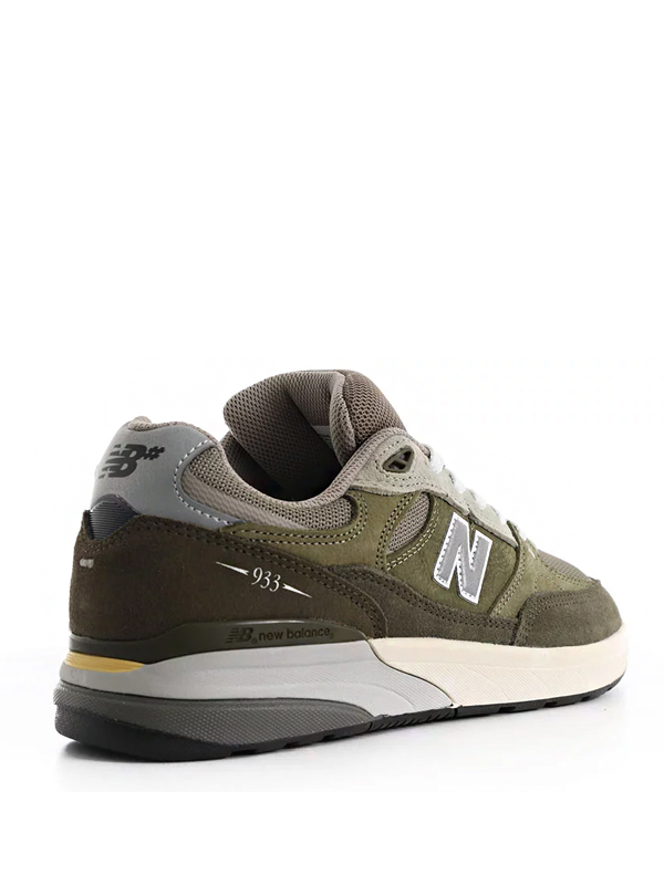 New Balance Numeric 933 Andrew Reynolds Olive Original São Paulo New Balance Numeric 933 Andrew Reynolds Olive - Imagem 4