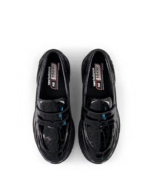 Nova Versão New Balance 1906L Chega Com Couro Envernizado Black Croc Original São Paulo