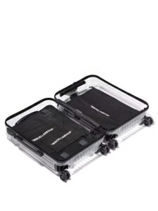 OFF WHITE x Rimowa Transparent Carry On 36L Case Clear4