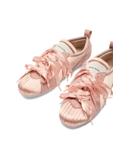 Simone Rocha Tênis Ballerina Grip de cetim