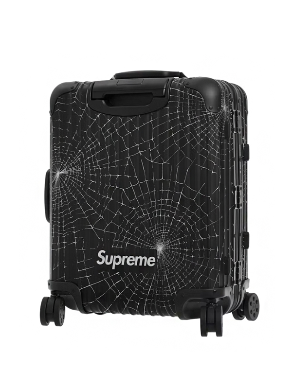 Supreme RIMOWA Cabin Plus Black Original São Paulo Supreme RIMOWA Cabin Plus Black - Imagem 2