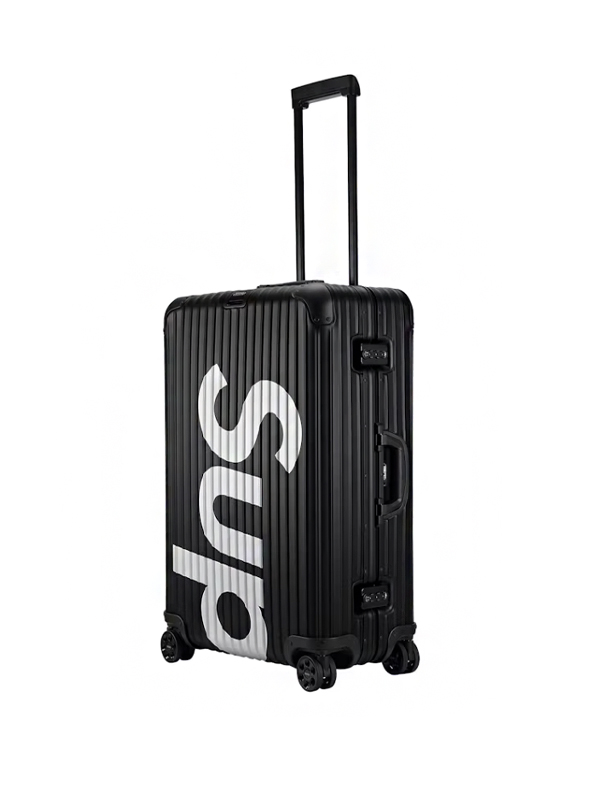 Supreme RIMOWA Topas Multiwheel 82L Black Original São Paulo Supreme RIMOWA Topas Multiwheel 82L Black - Imagem 1