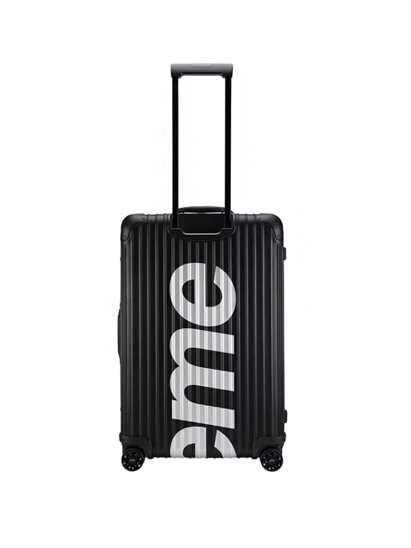 Supreme RIMOWA Topas Multiwheel 82L Black Original São Paulo Supreme RIMOWA Topas Multiwheel 82L Black - Imagem 4