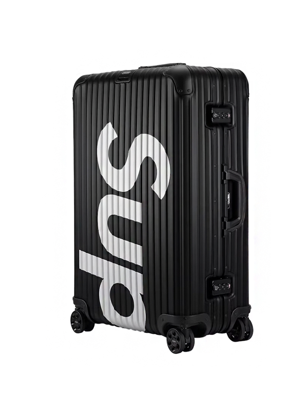 Supreme RIMOWA Topas Multiwheel 82L Black Original São Paulo Supreme RIMOWA Topas Multiwheel 82L Black - Imagem 3