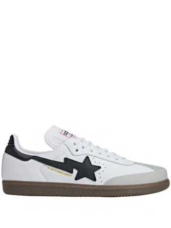 BAPE x adidas Samba White Black Gum