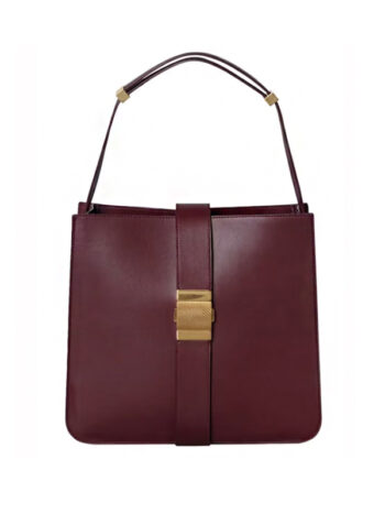 Bottega Veneta Marie Shoulder Bag Burgundy
