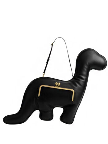 Coach Dino Kisslock Frame Bag Brass/Black