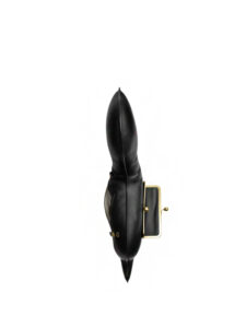 Coach Dino Kisslock Frame Bag BrassBlack3