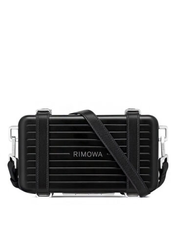Dior x RIMOWA Personal Clutch On Strap Aluminium Black - Imagem 3