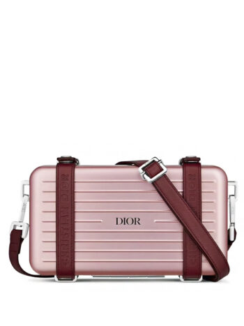 Dior x RIMOWA Personal Clutch On Strap Aluminium Pink
