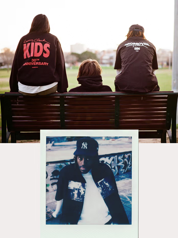 Especial 30 Anos Coletânea Crossover® Revitaliza Legado De Larry Clark Com Linha De Moda Original São Paulo