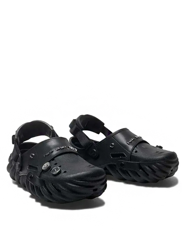Feng Chen Wang x Crocs Echo Clog Multi-Wear Black Original São Paulo Feng Chen Wang x Crocs Echo Clog Multi-Wear Black - Imagem 2