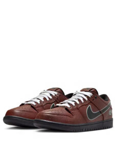 Limosine Skateboards x Nike SB Dunk Low Pro Brown Black3