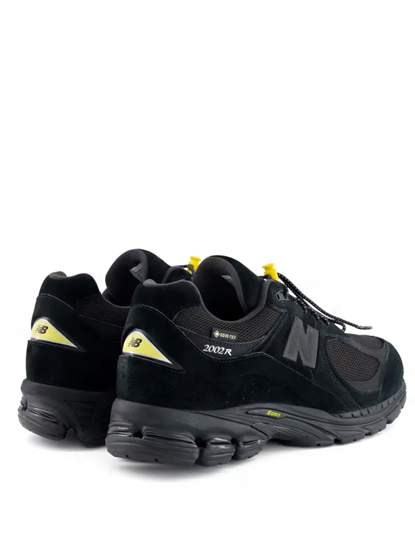 New Balance 2002R Gore-Tex- Revelação Em Preto:Amarelo Para Encarar Os Elementos Original São Paulo