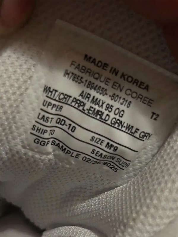 Nike Air Max 95 Og Grape Desembarca Com Estilo Original São Paulo