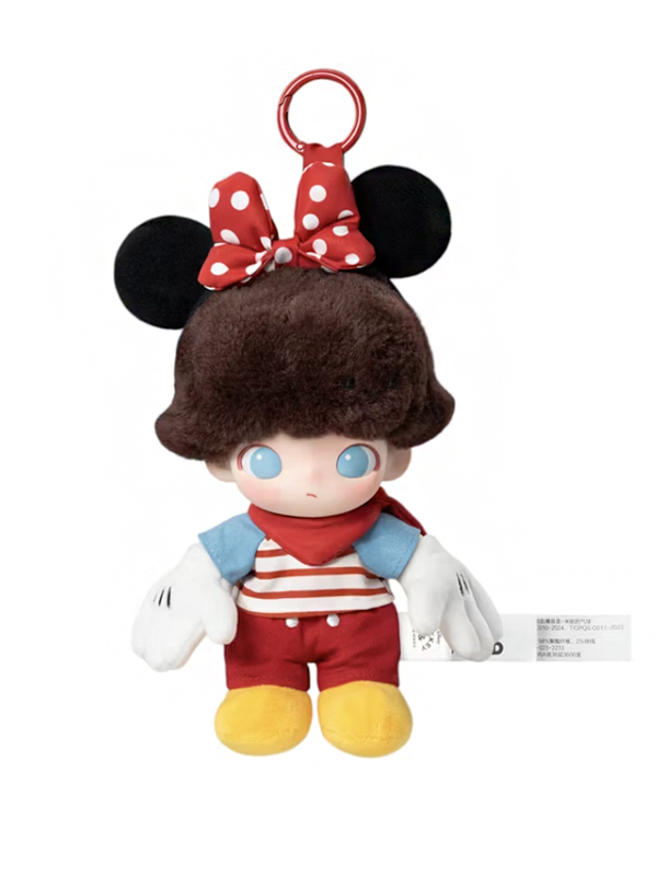 Pop Mart DIMOO World x Disney Series Minnie's Balloon Vinyl Plush Keychain Original São Paulo Pop Mart DIMOO World x Disney Series Minnie's Balloon Vinyl Plush Keychain - Imagem 1