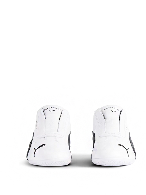 Balenciaga x Puma Speedcat Leather White Black Original São Paulo Balenciaga x Puma Speedcat Leather White Black - Imagem 4