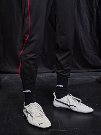 Balenciaga x Puma Speedcat Suede Distressed White Black - Imagem 2