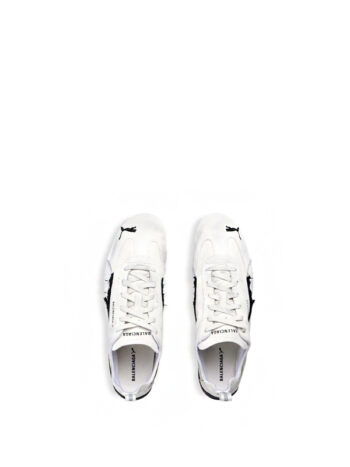 Balenciaga x Puma Speedcat Suede Distressed White Black - Imagem 6