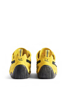 Balenciaga x Puma Speedcat Suede Distressed Yellow Black3
