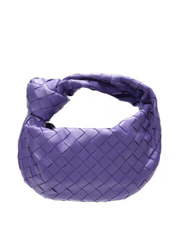 Bottega Veneta Jodie Mini Intrecciato Purple